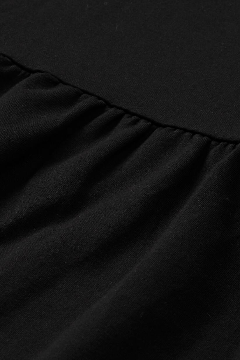 Dema Jersey Topp, Black