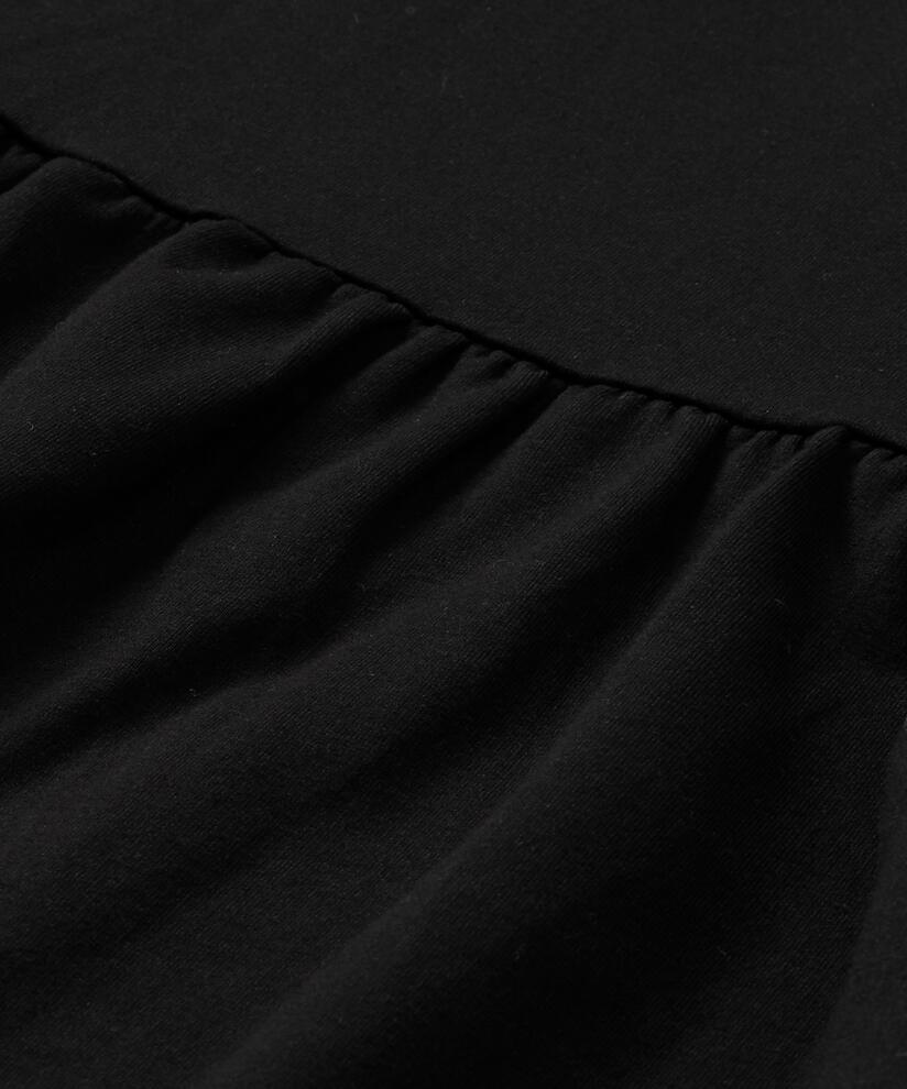 Dema Jersey Topp, Black