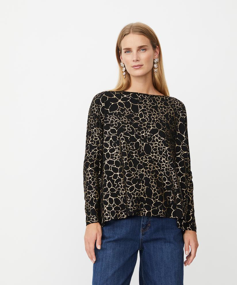 Barr JERSEY Topp, Gold