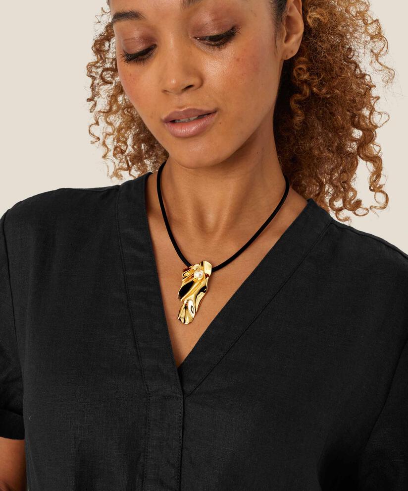Rachele Halsband, Gold