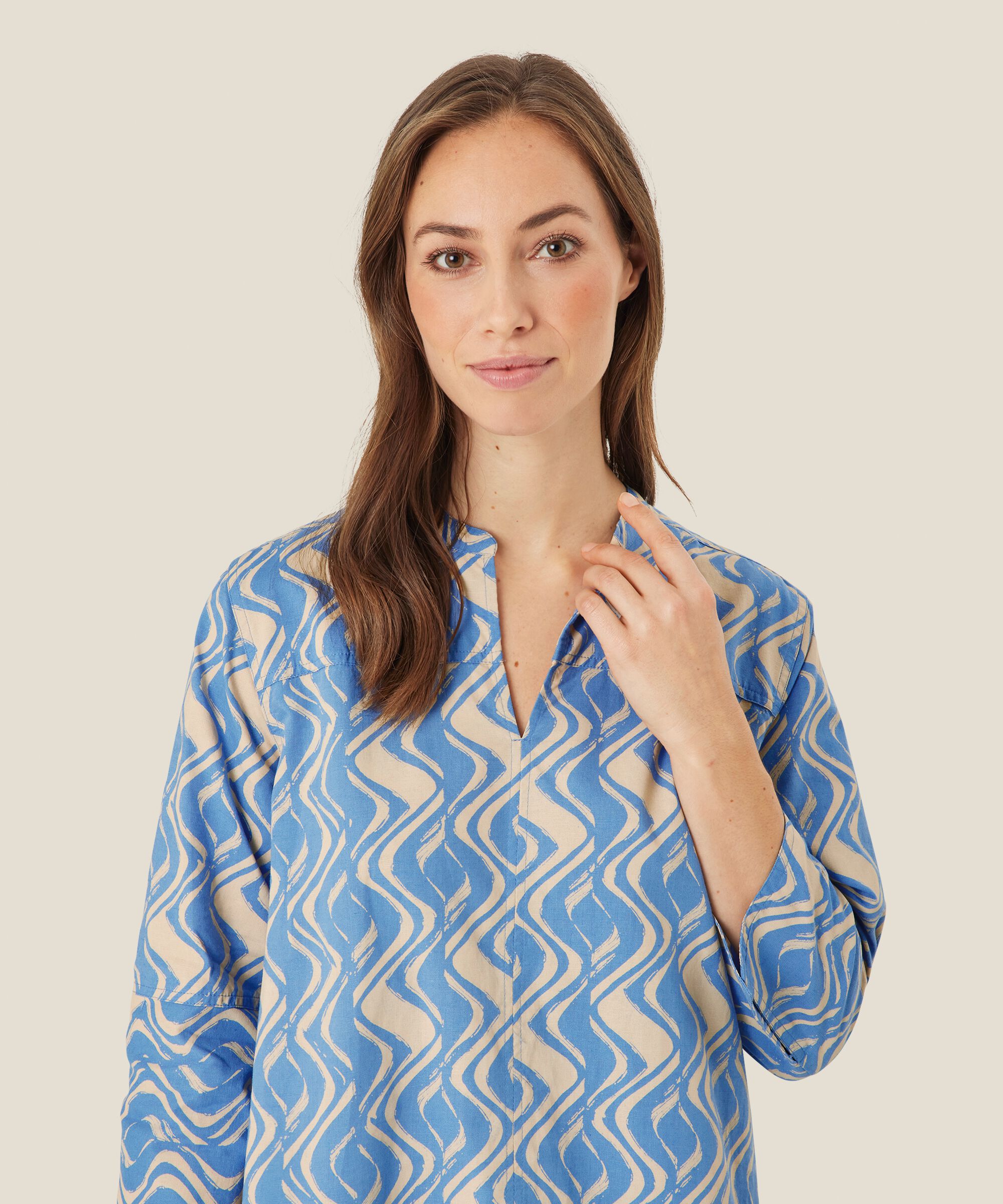 Gliona Tunika, Blue Bonnet