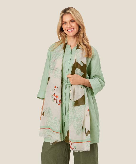 Aberte Scarf, Frosty Green