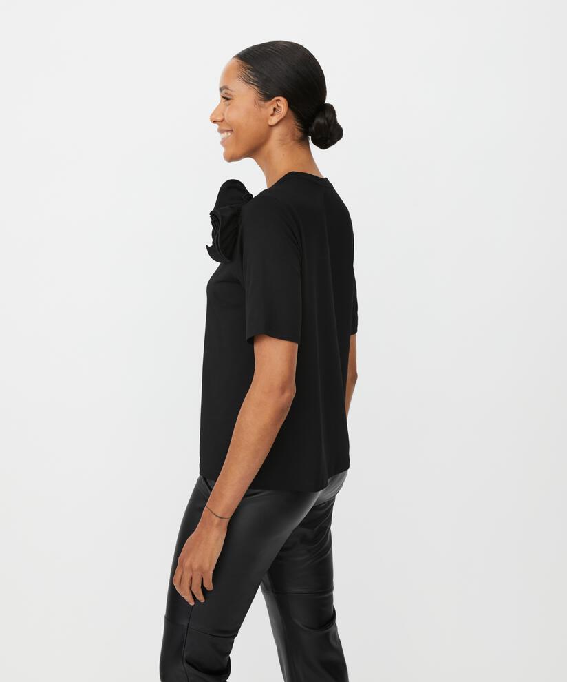 Davienne JERSEY Topp, Black