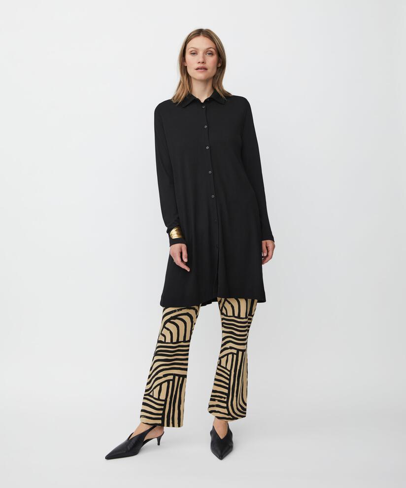 Irisanja JERSEY Skjorta, Black