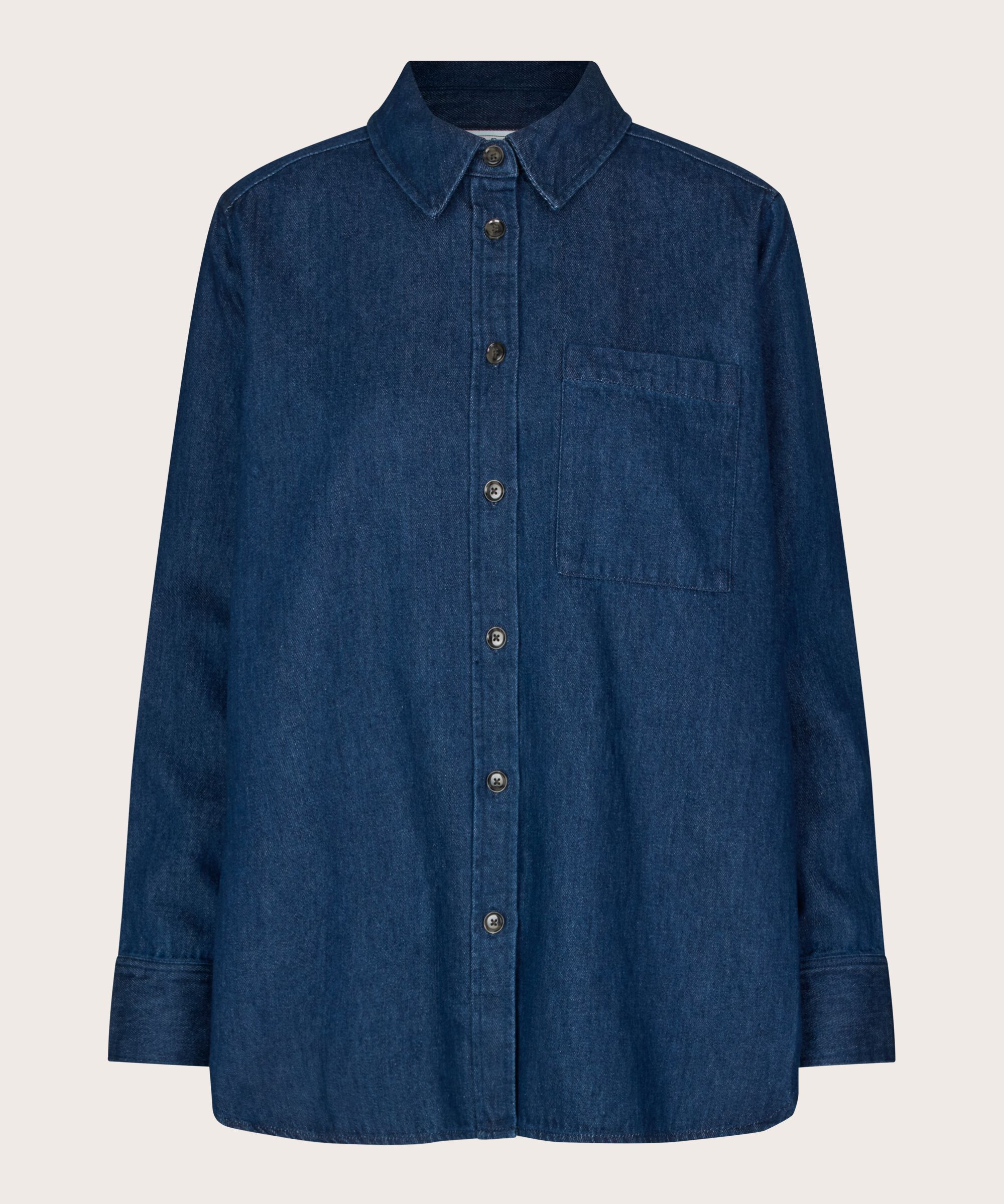 Indiba Skjorta, Dark Denim