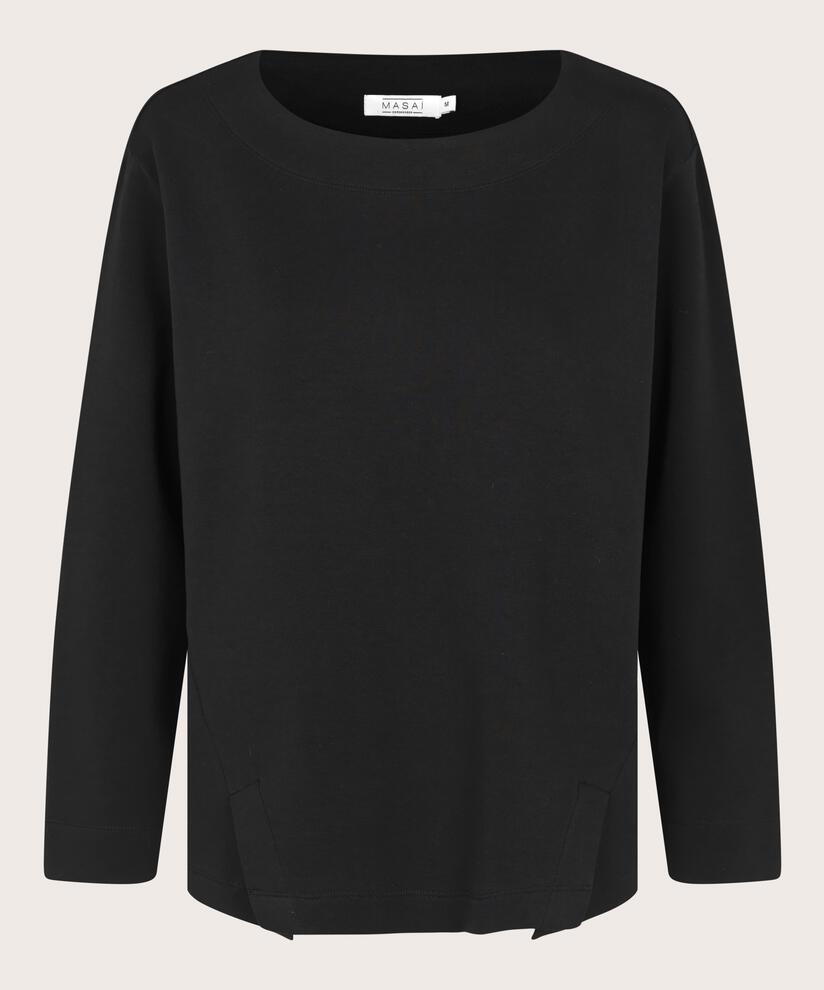 Destiny Jersey Topp, Black