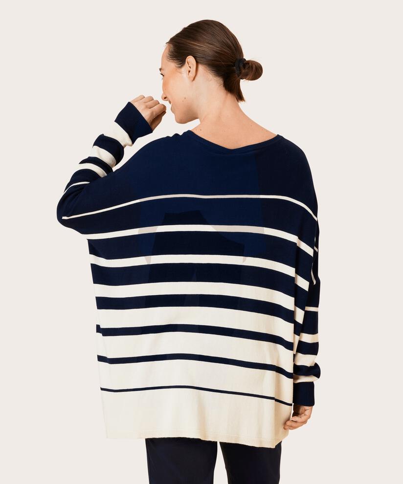 Fanasi Topp, Navy/Whitec., hi-res