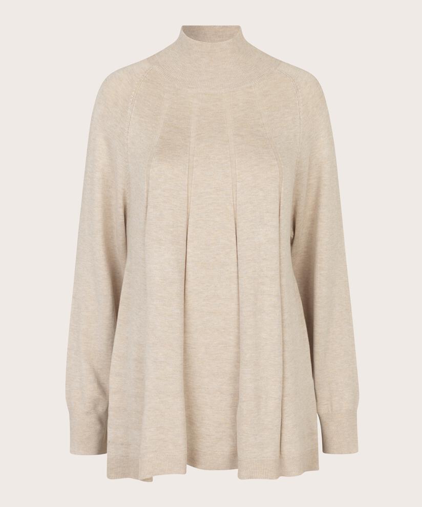 Funse Topp, L beige mel