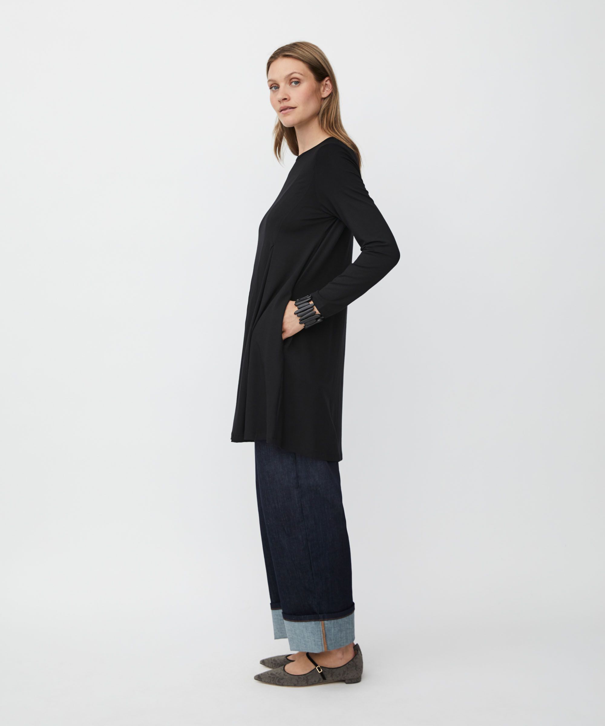 Gevins JERSEY tunika, Black