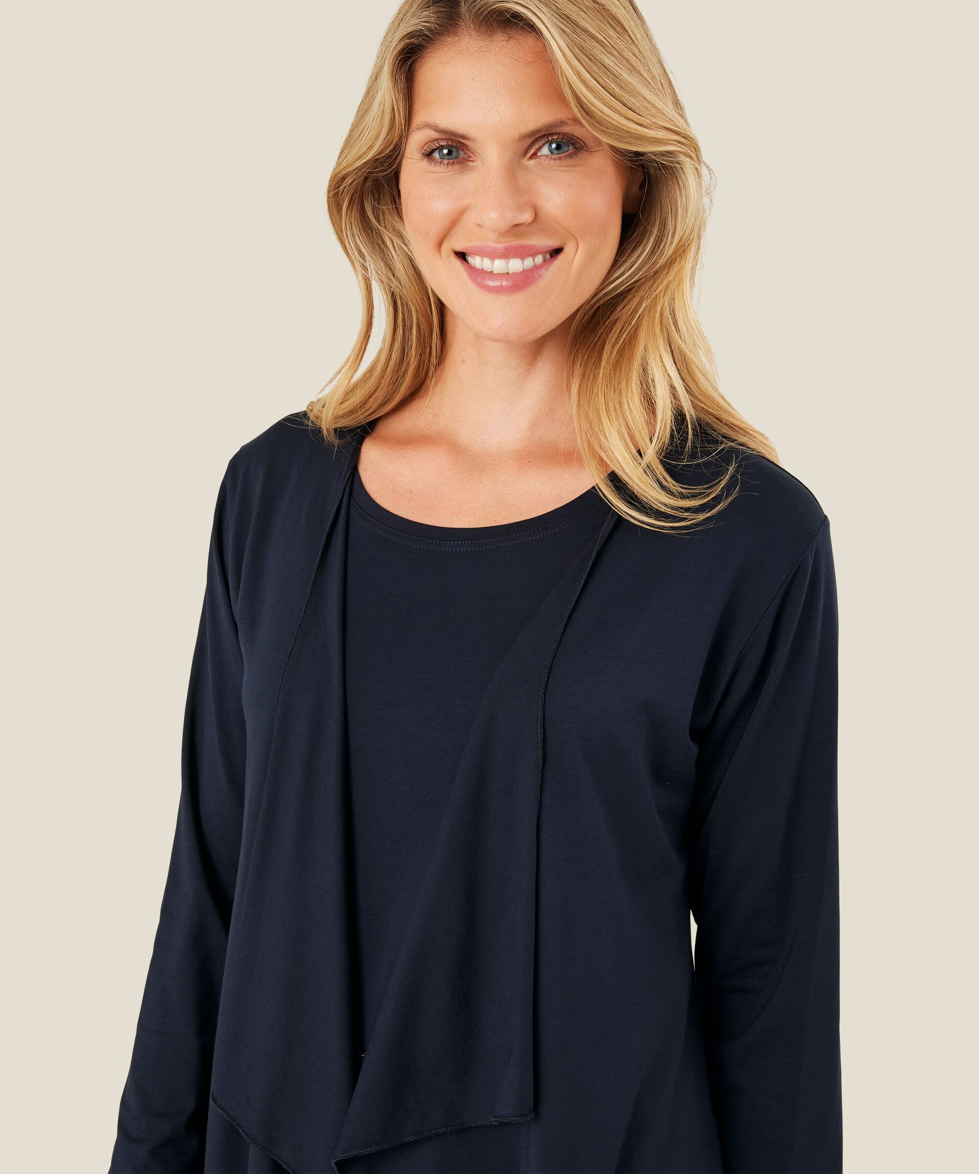 Itally JERSEY Kofta, Navy