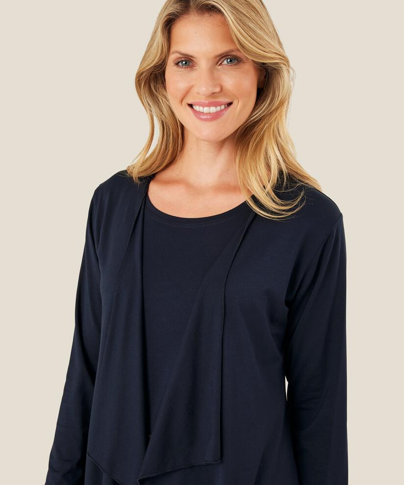 Itally JERSEY Kofta, Navy