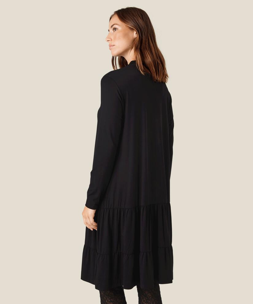 NORIS JERSEY KLÄNNING, Black