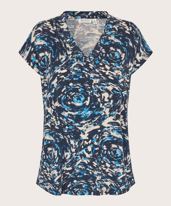 Efa JERSEY Topp, Cendre Blue