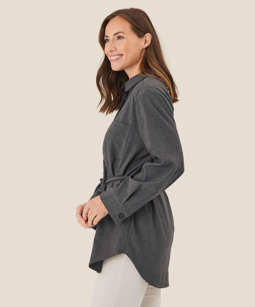 Idune Skjortjacka, D. Grey mel.