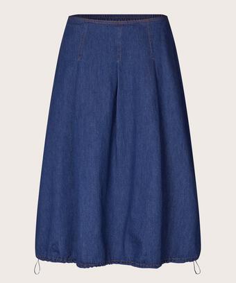 Stephi Denim Kjol, Dark Denim