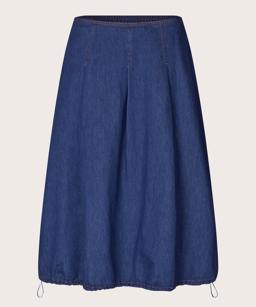 Stephi Denim Kjol, Dark Denim