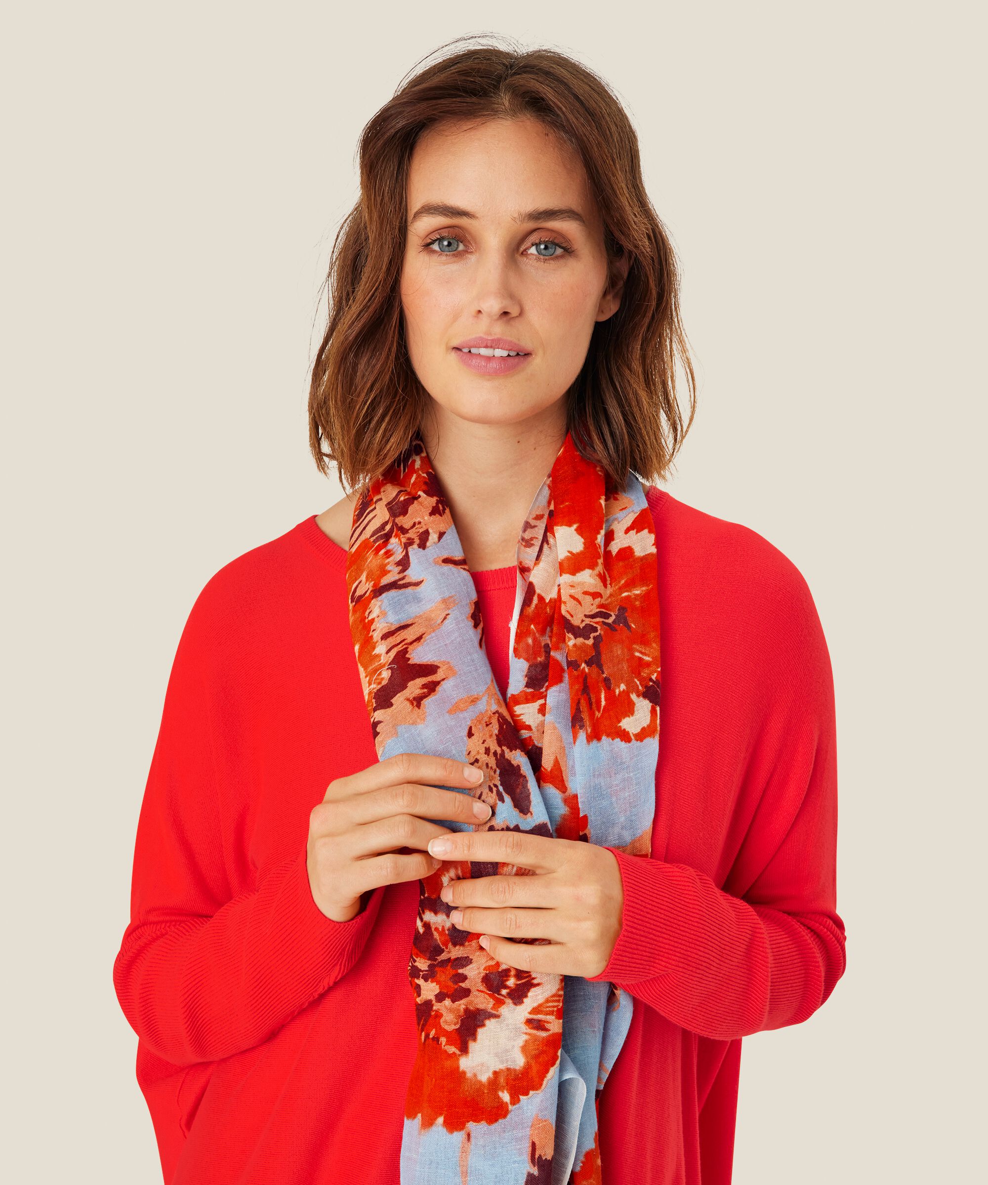 Avelin Scarf, Orange com