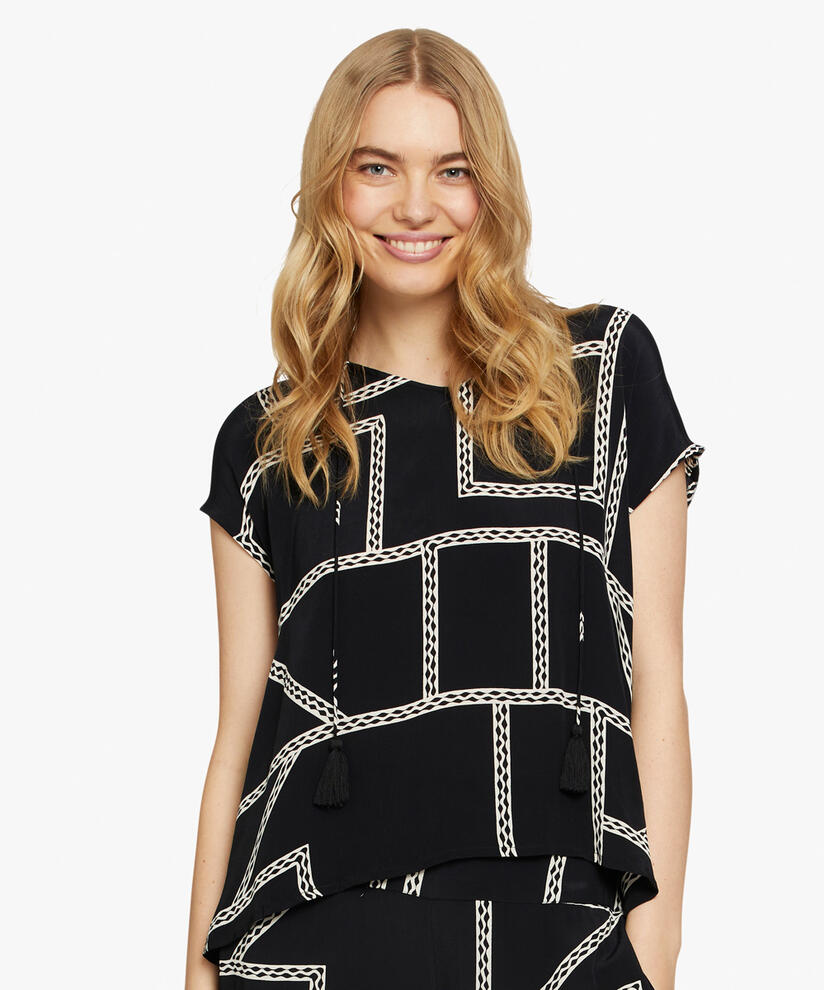 EDORA TOPP, Black