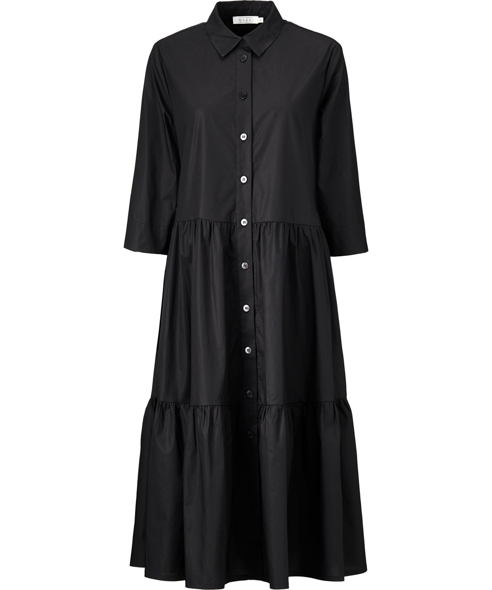 NYDILLA SKJORTKLÄNNING, Black