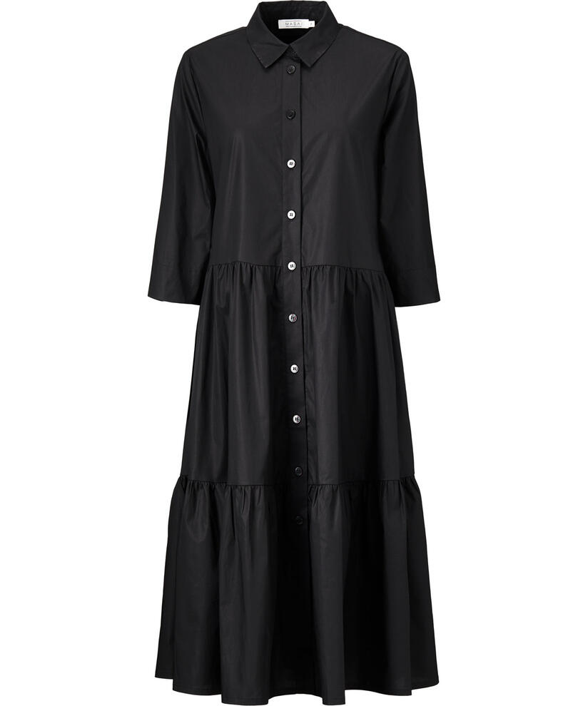 NYDILLA SKJORTKLÄNNING, Black