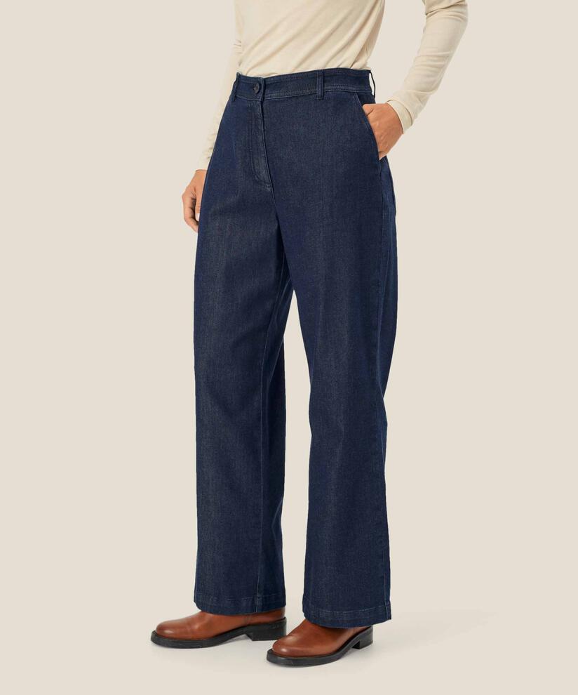Ponita Denim Byxor, Dark Denim