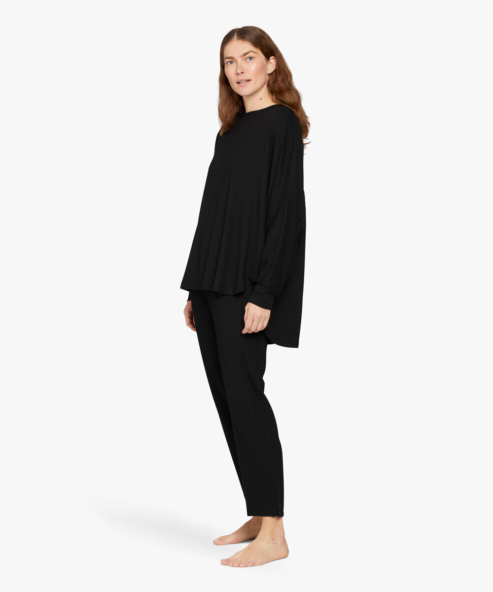 DEMA JERSEY TOPP, Black