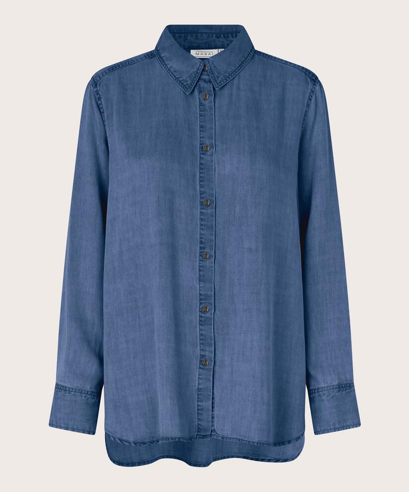 Ishana Denim Skjorta, Washed denim