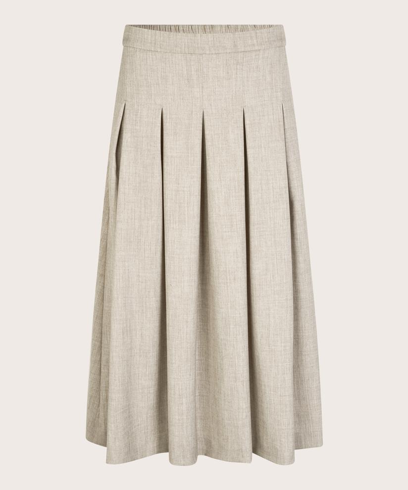 Summer Kjol, Beige melange
