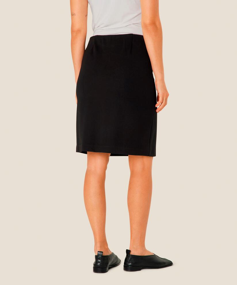 Salma JERSEY Kjol, Black