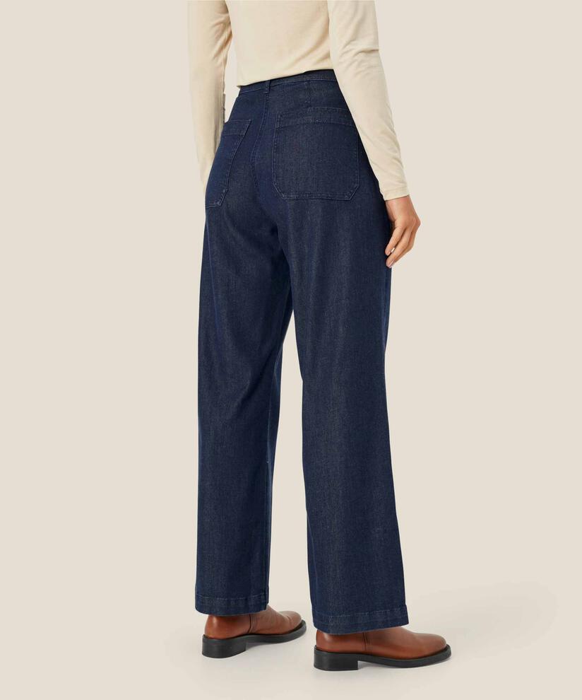 Ponita Denim Byxor, Dark Denim