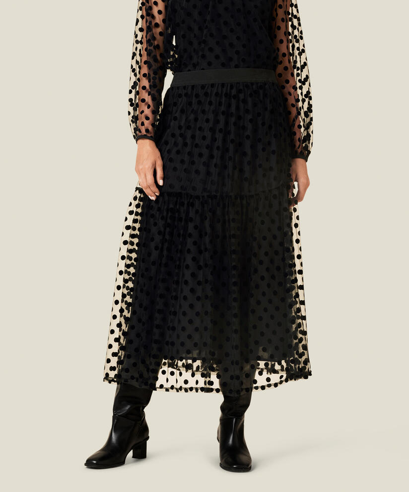 SIENNA KJOL, Black