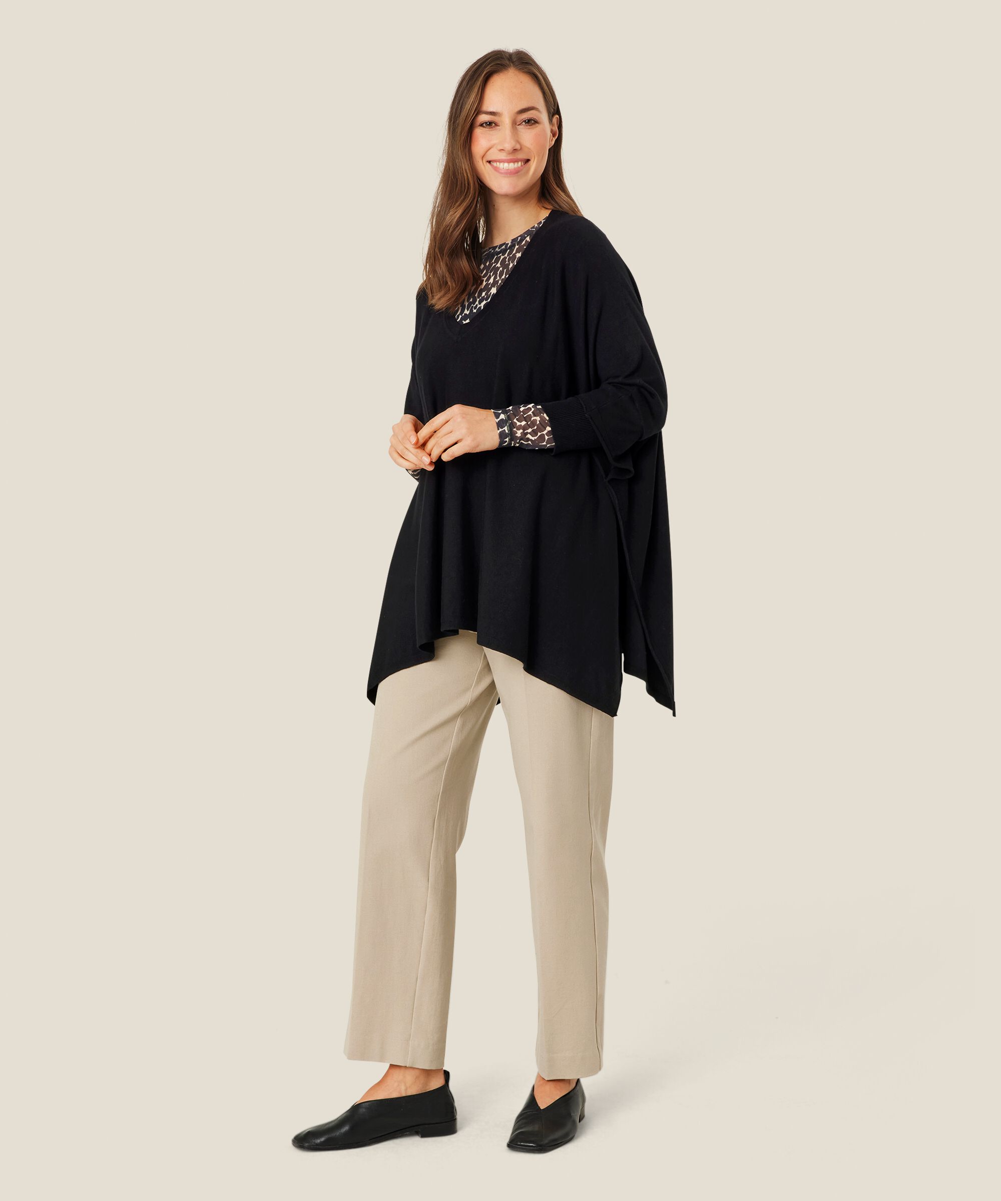 Doritla JERSEY Topp, Black