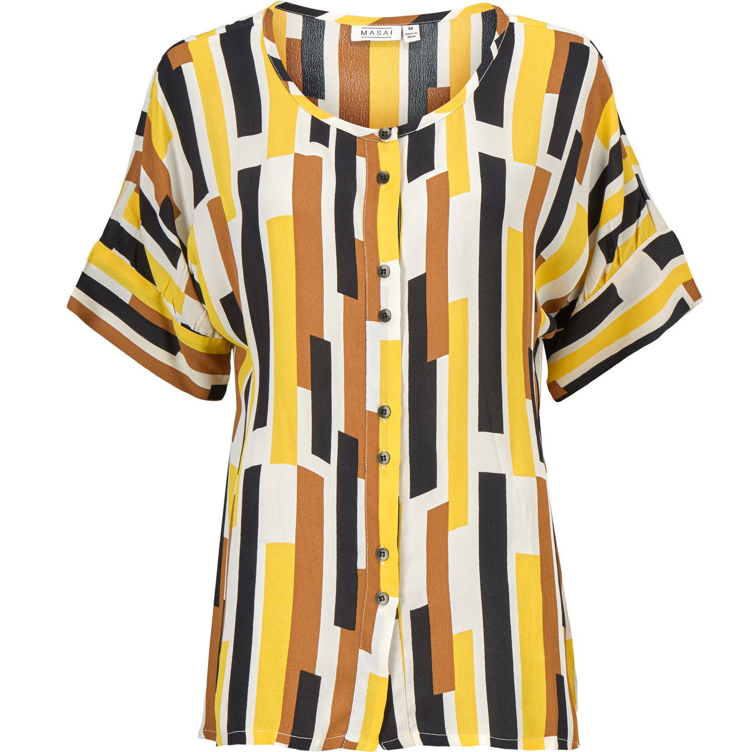 Iesha SKJORTA, Cream gold