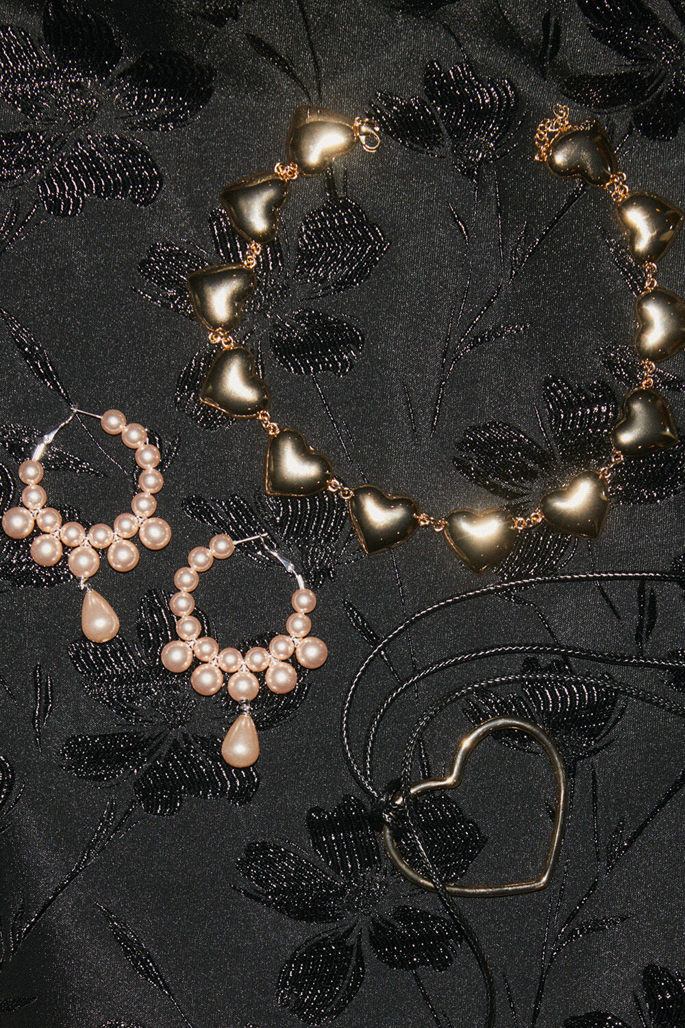 Rinula Halsband - Gold, Rinasan Halsband - Gold, Reesali &Ouml;hrh&auml;ngen - Lotus