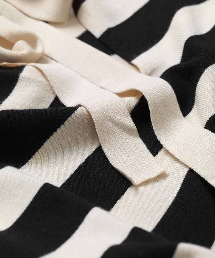 Nalba Klänning, Black/Whitec.
