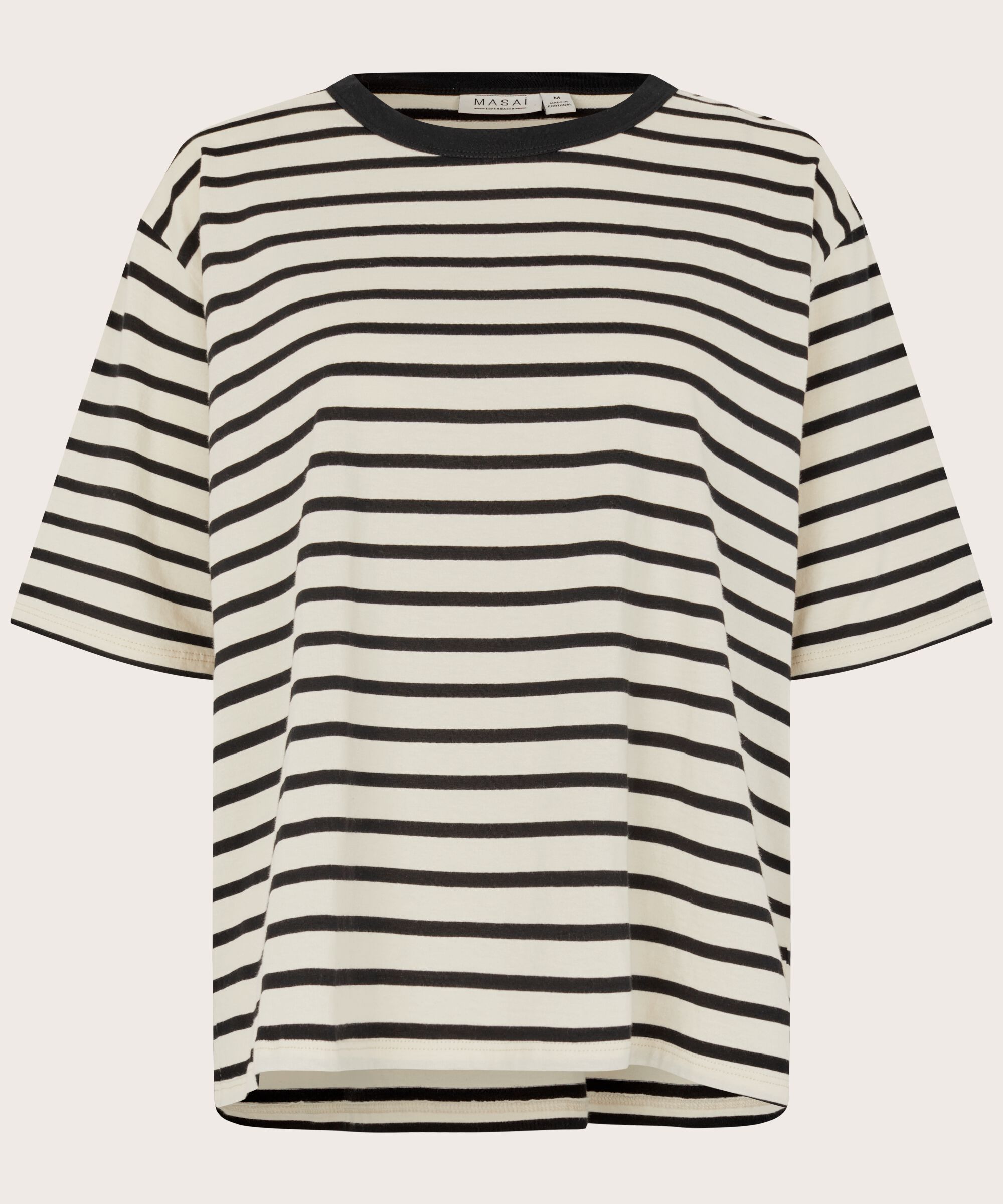 Doreann Jersey Topp, Black