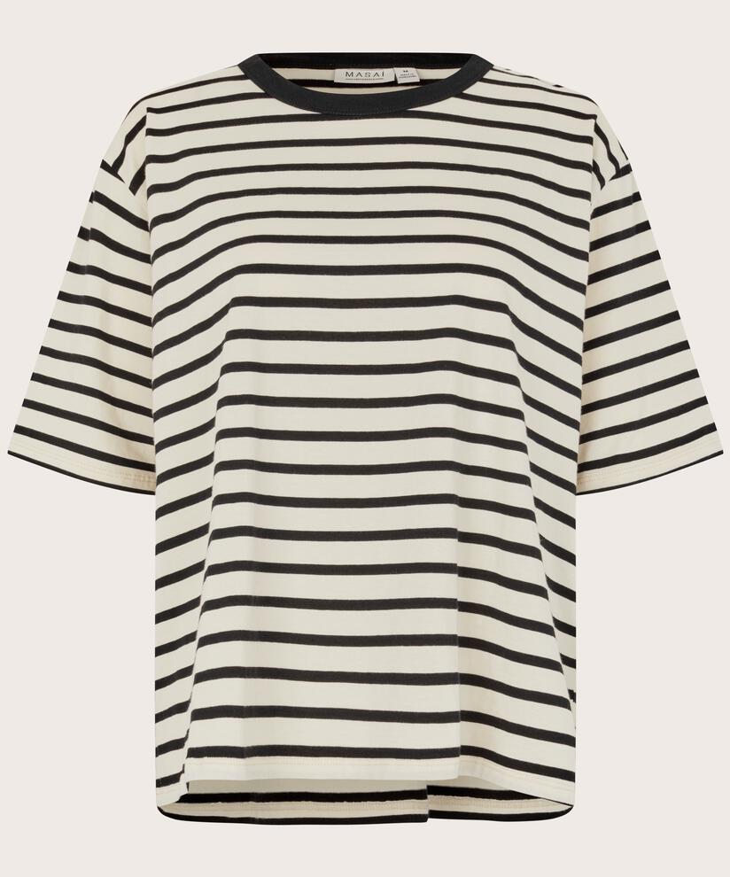 Doreann Jersey Topp, Black