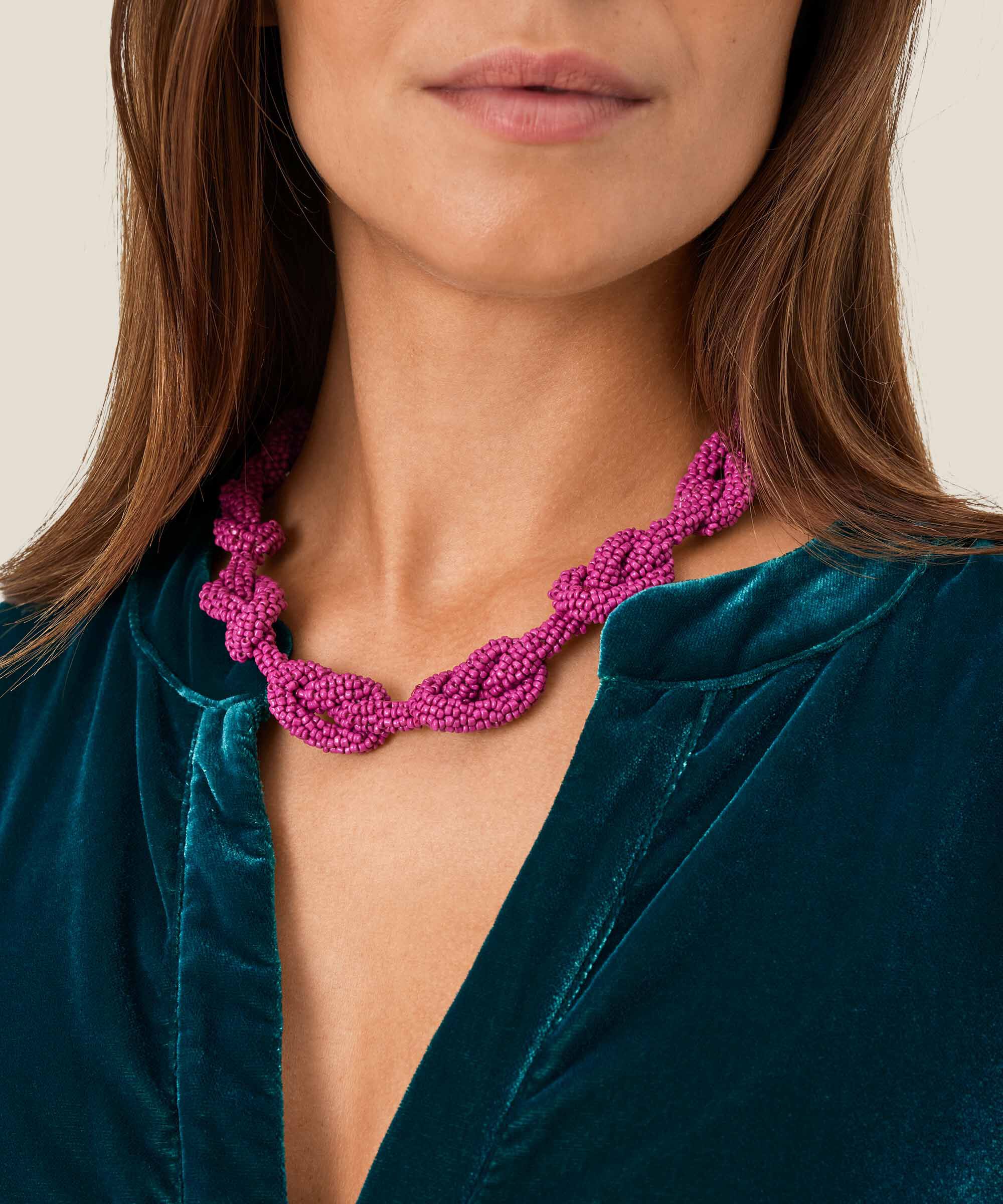 Rybe Halsband, Fuchsia Red