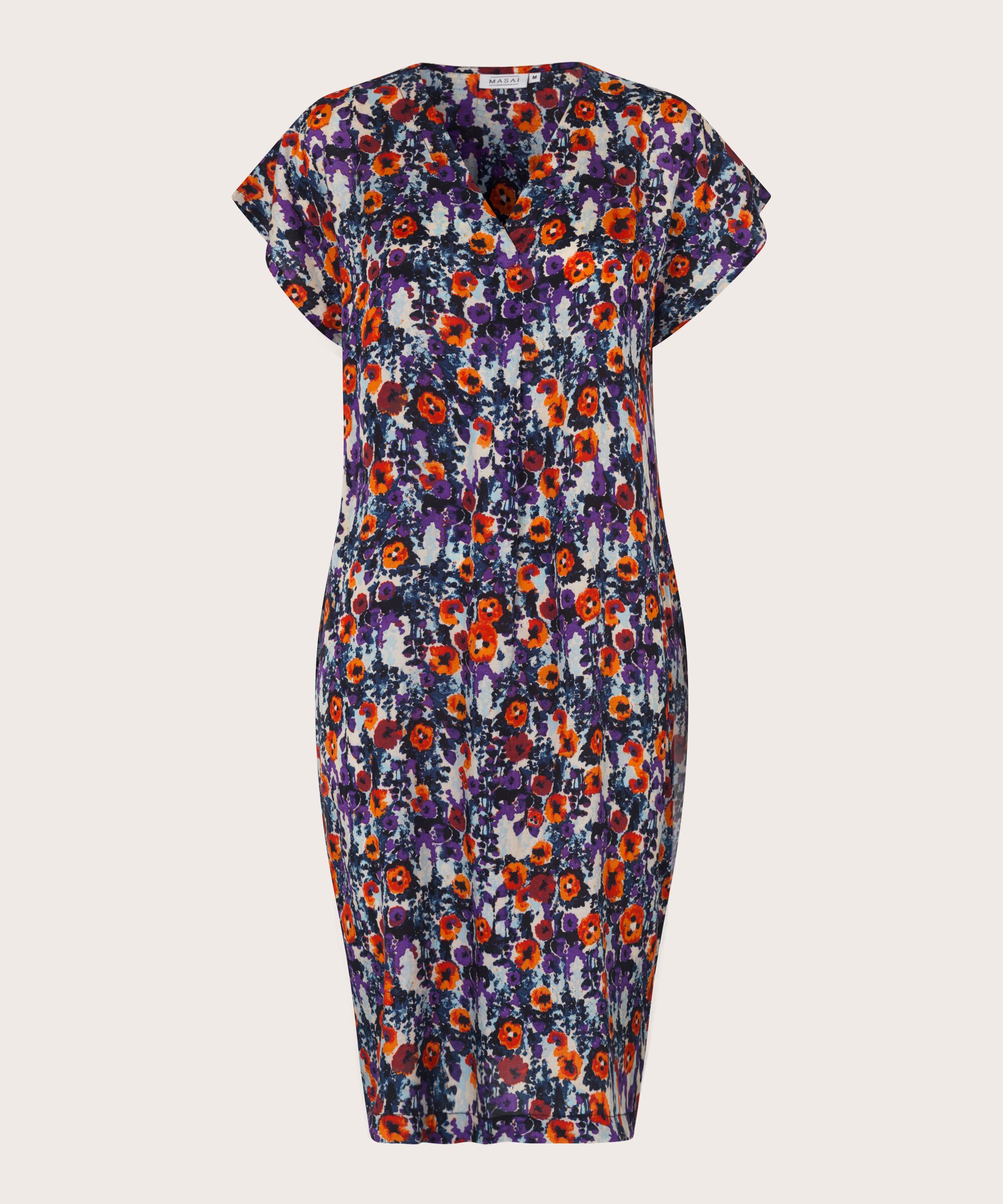 Odetto Klänning, Meadow Violet