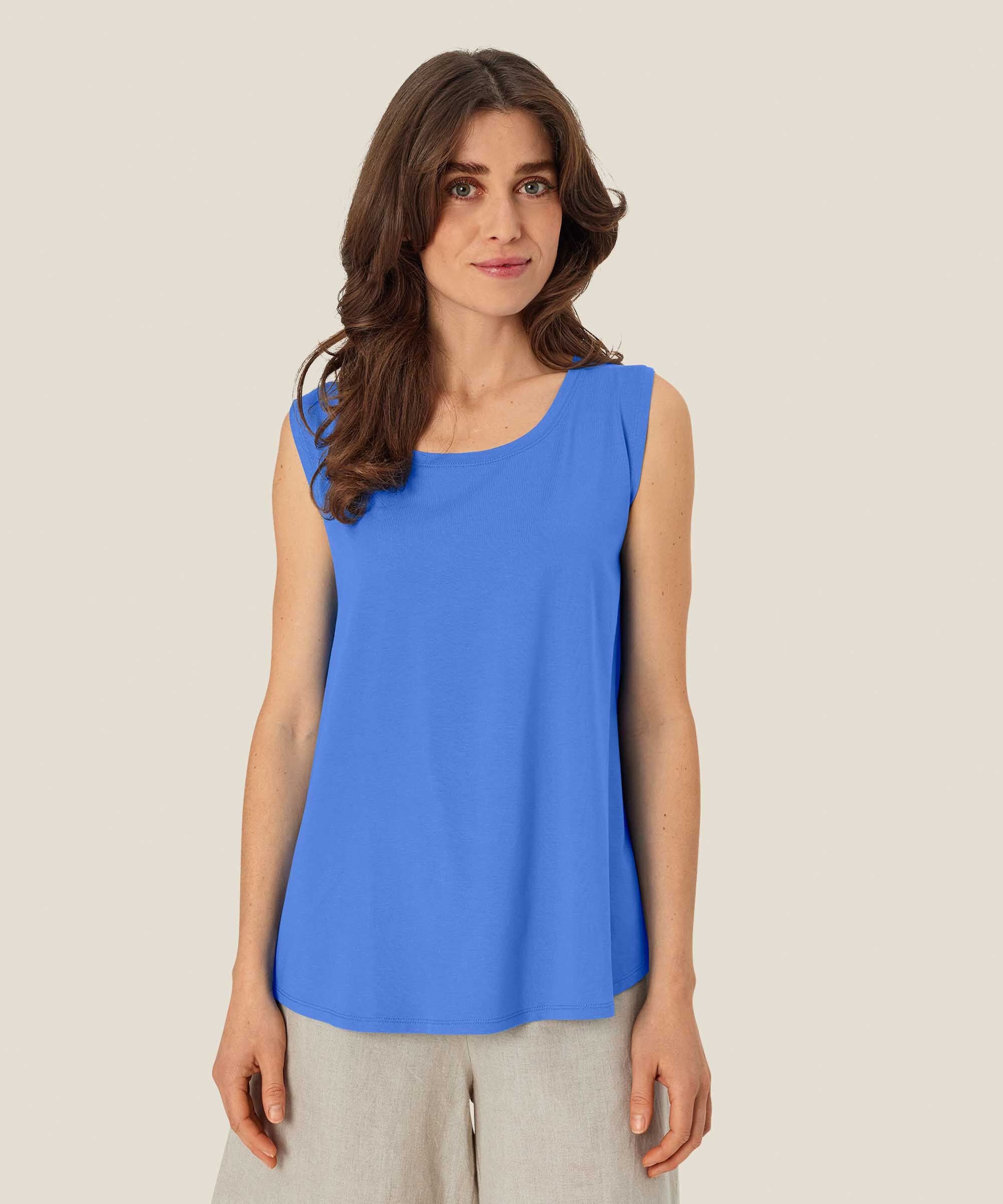 Elisa JERSEY Topp, Nebulas Blue