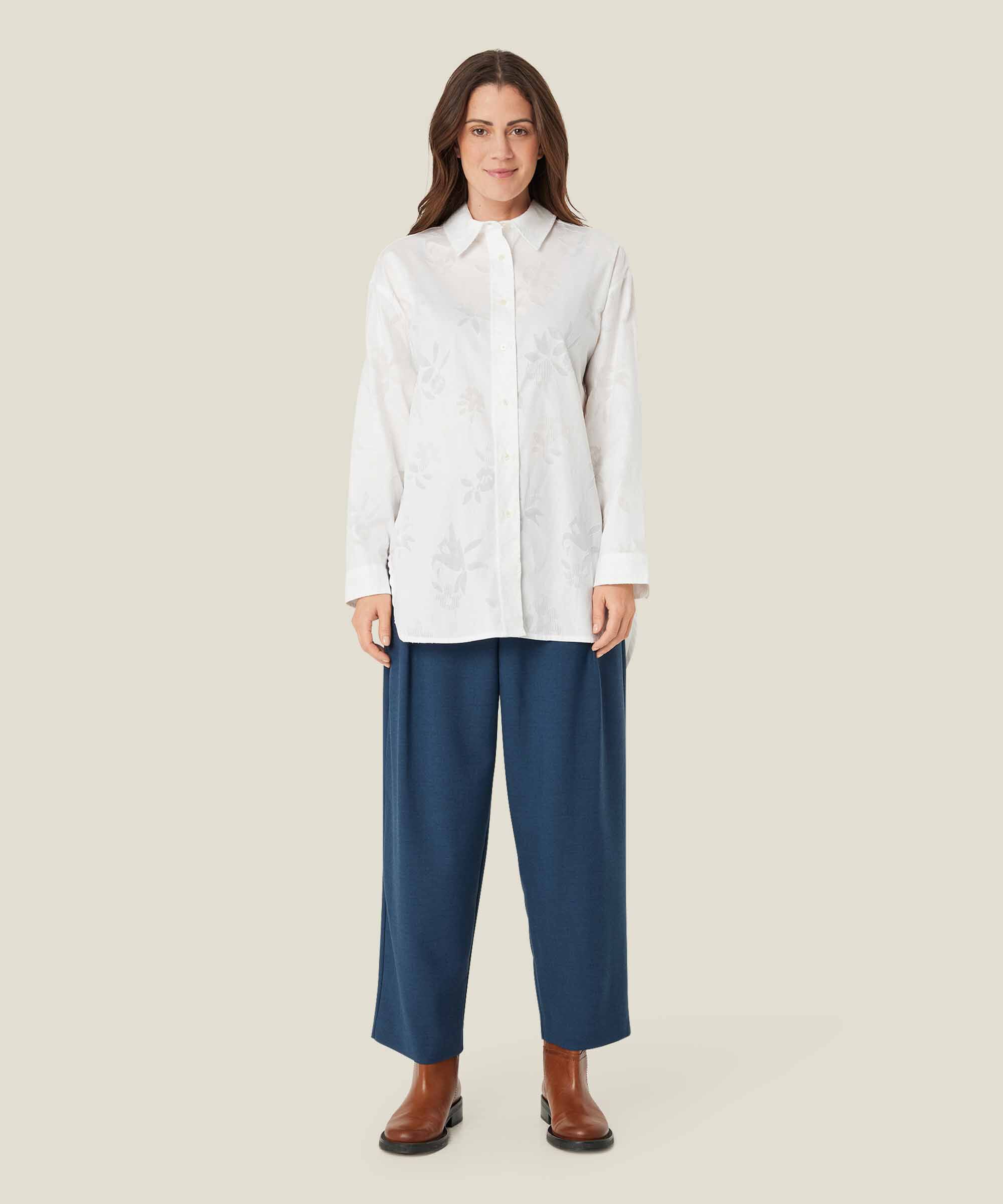 Idette Skjorta, White