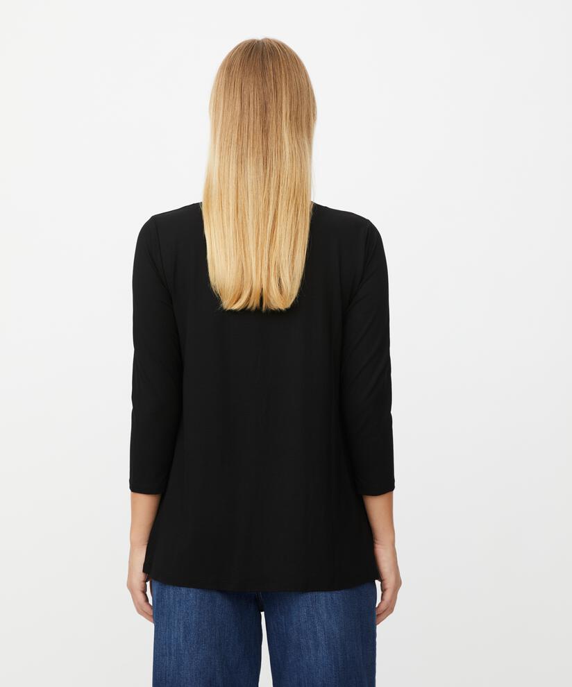 Cecille JERSEY Topp, Black