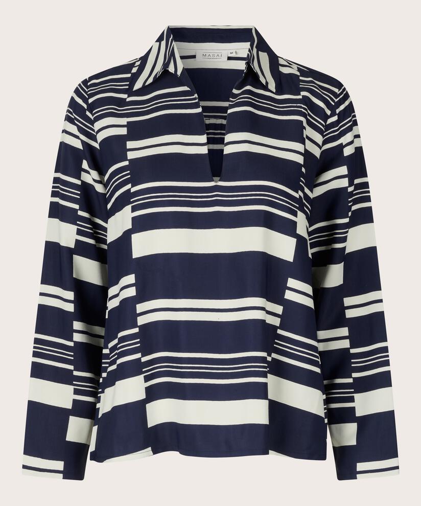 Bonela Topp, Navy Blazer