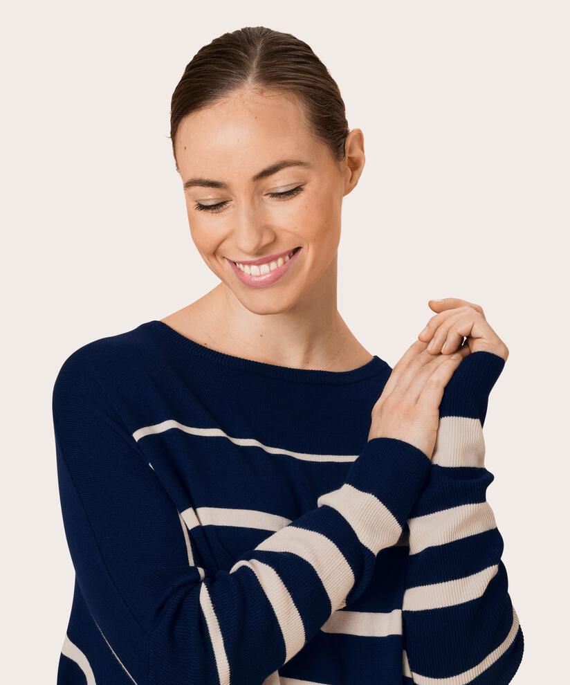Fanasi Topp, Navy/Whitec., hi-res