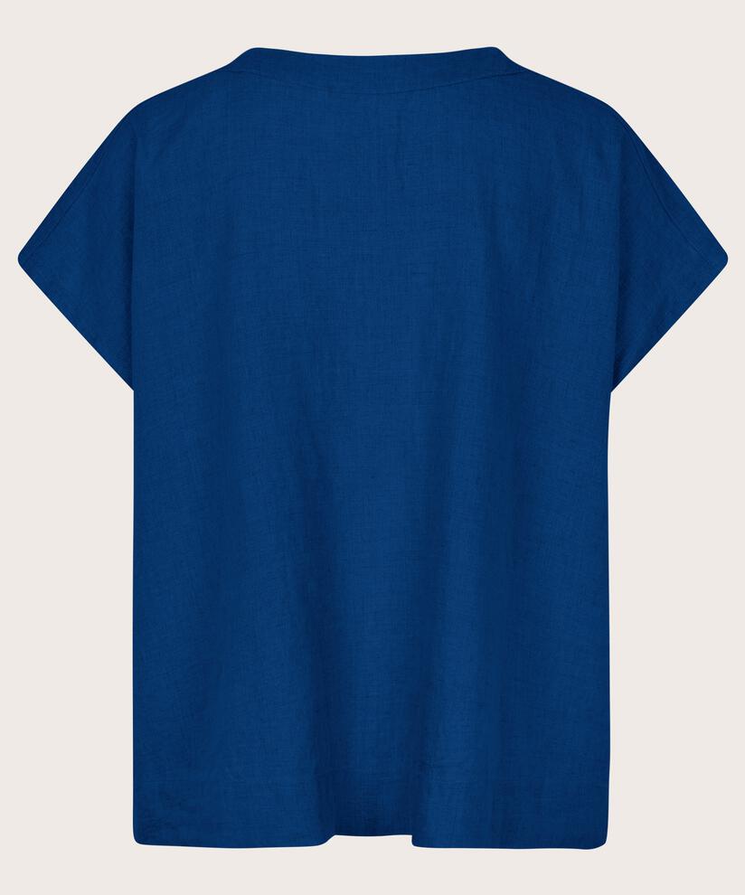 Idoro Skjorta, Navy Peony