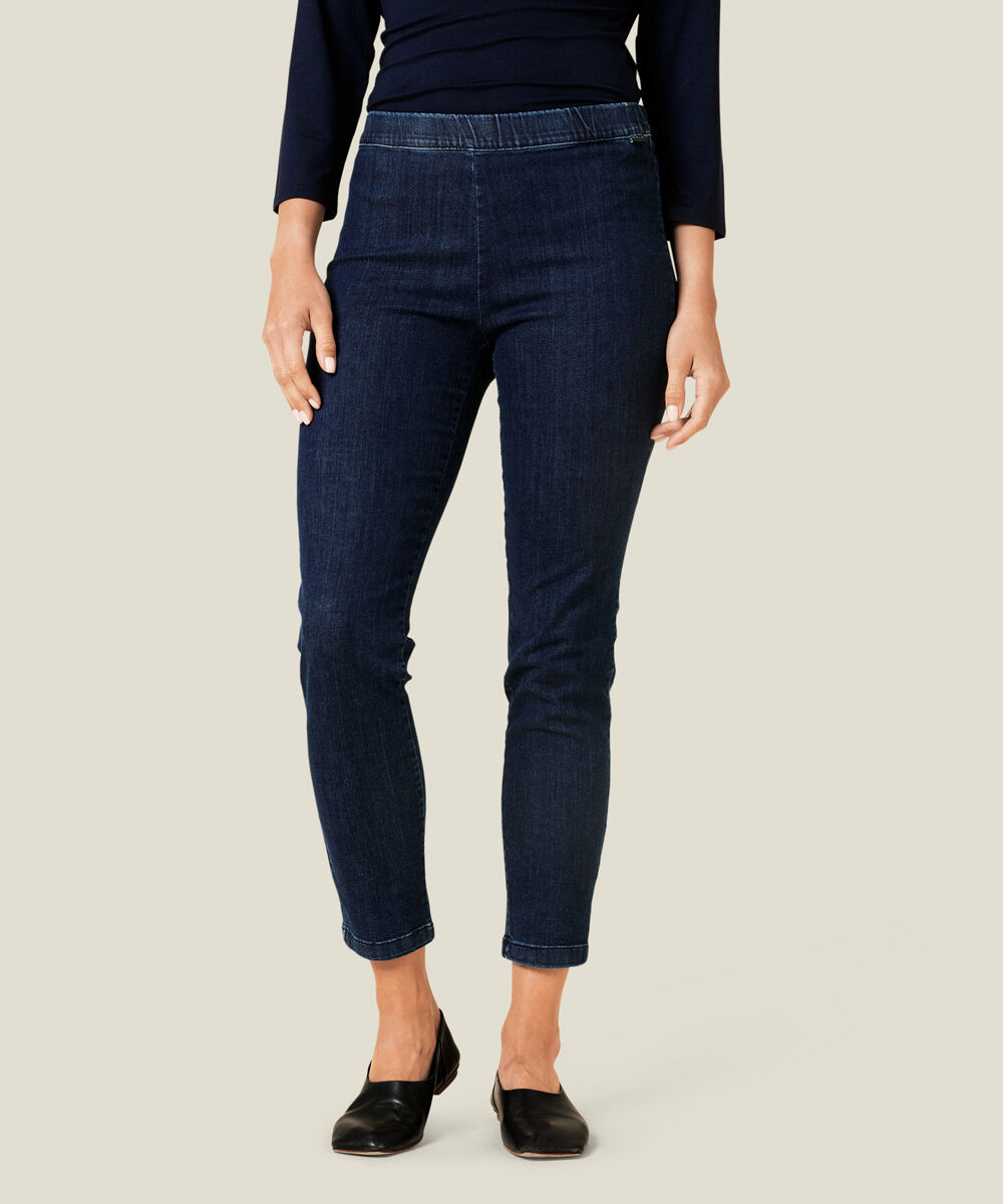 PANDY CROPPED, D Basic Denim