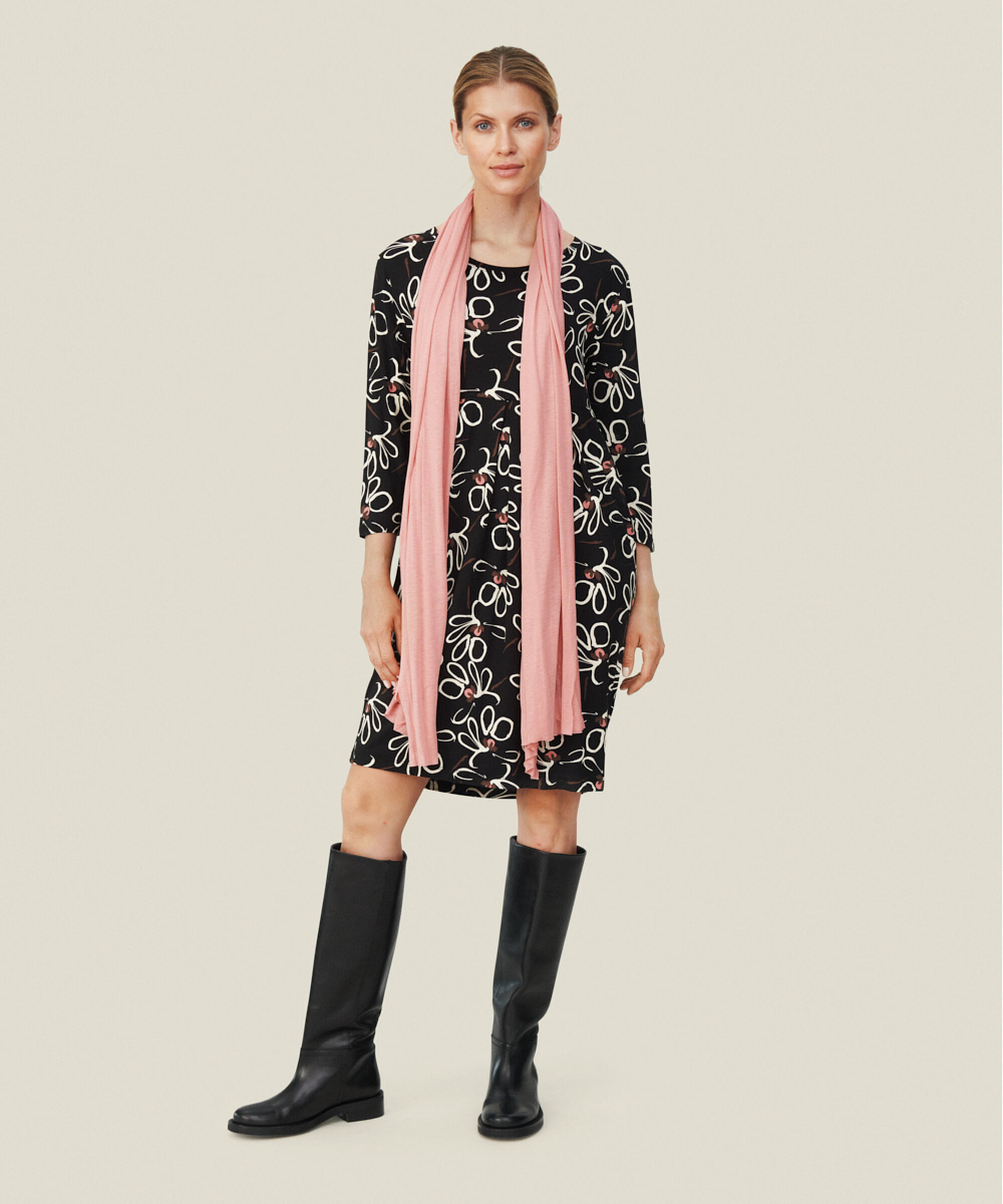 NOMA JERSEY KLÄNNING, Dusty Rose