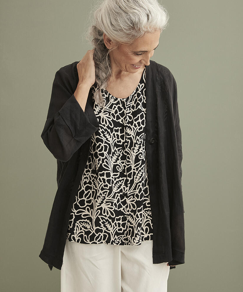 IALA SKJORTA, Black
