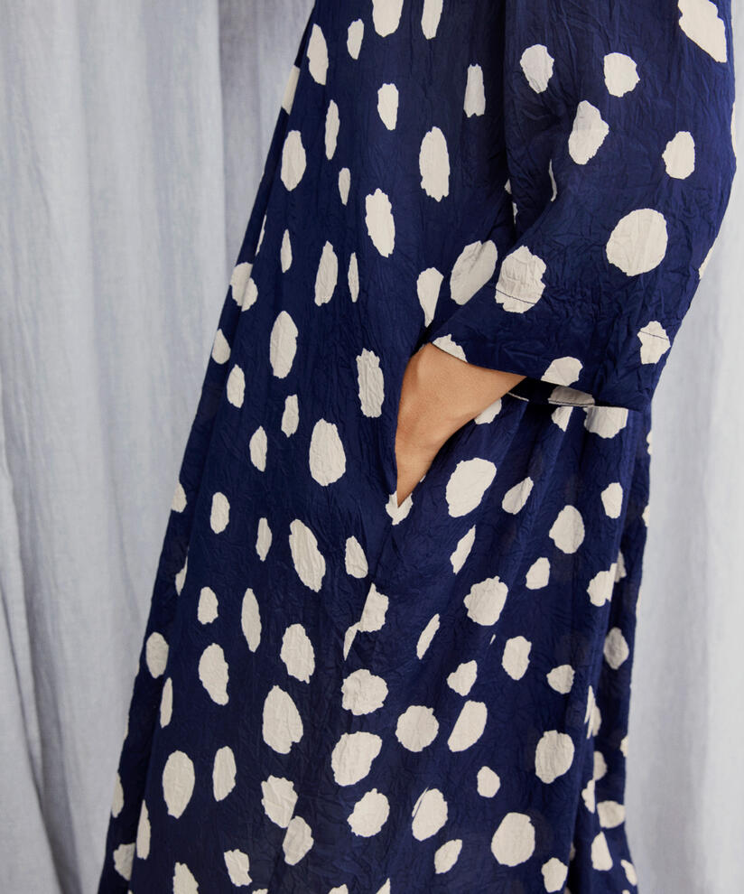 Nadyne Klänning, Maritime Blue