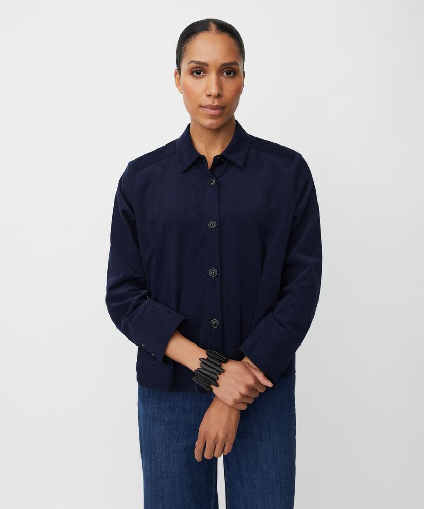 Iowa Skjorta, Navy Blazer